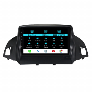 Navigatie Dedicata Ford Kuga (2013 - 2017), 9 Inch, 1Gb Ram, 32Gb stocare, Carplay