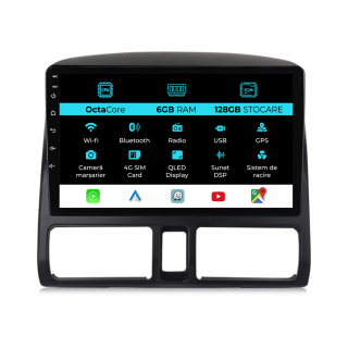 Navigatie Dedicata Honda CR-V (2001 - 2006), 9Inch, 6Gb Ram, 128Gb Stocare, Carplay