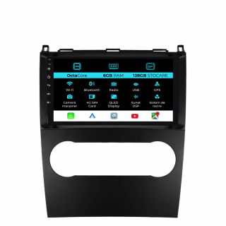 Navigatie Dedicata Mercedes Benz A-Class B-Class (2004-2012), 9Inch, 6Gb Ram, 128Gb Stocare, Carplay