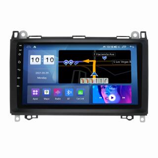 Navigatie Dedicata Mercedes Vito Sprinter Viano B200 A B Class, Android, 9Inch, 4Gb Ram, 64Gb Stocare, Bluetooth, WiFi, Waze