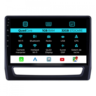 Navigatie Dedicata Mitsubishi ASX 2 (2019 - 2025), 10Inch, 1Gb Ram, 32Gb Stocare, Carplay