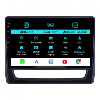 Navigatie Dedicata Mitsubishi ASX 2 (2019 - 2025), 10Inch, 8Gb Ram, 256Gb Stocare, Carplay