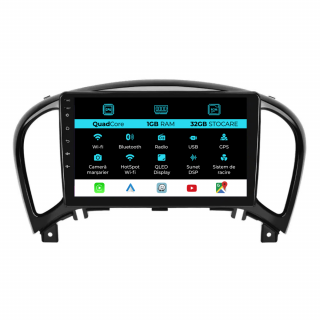 Navigatie Dedicata Nissan Juke (2010-2017), 9Inch, 1Gb Ram, 32Gb Stocare, Carplay