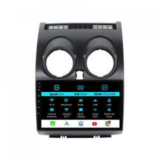 Navigatie Dedicata Nissan Qashqai J10 (2007-2013), 9Inch, 1Gb Ram, 32Gb Stocare, Carplay