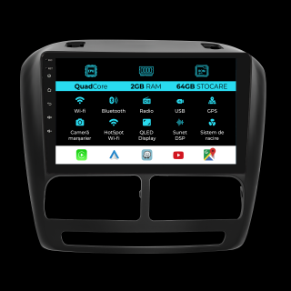 Navigatie Dedicata Opel Combo (2011-2018), 10Inch, 2Gb Ram, 64Gb Stocare, Carplay