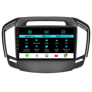 Navigatie Dedicata Opel Insignia (2013 - 2017), 9Inch, 1Gb Ram, 32Gb Stocare, Carplay