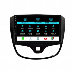 Navigatie Dedicata Opel Karl (2015 - 2019), 9Inch, 4Gb Ram, 64Gb Stocare, Carplay