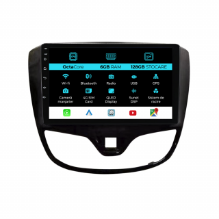 Navigatie Dedicata Opel Karl (2015 - 2019), 9Inch, 6Gb Ram, 128Gb Stocare, Carplay