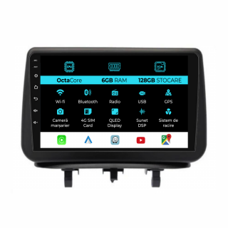 Navigatie Dedicata Opel Meriva (2010 - 2017), 9Inch, 6Gb Ram, 128Gb Stocare, Carplay