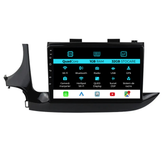 Navigatie Dedicata Opel Mokka (2016 - 2024), 9Inch, 1Gb Ram, 32Gb Stocare, Carplay