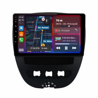 Navigatie Dedicata Peugeot 107 Citroen C1 Toyota Aygo (2005 - 2015),10Inch, 1Gb Ram, 16Gb Stocare, Bluetooth, WiFi, Carplay