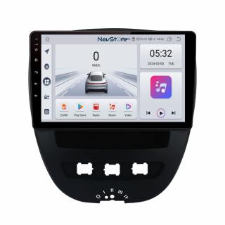 Navigatie Dedicata Peugeot 107 Citroen C1 Toyota Aygo (2005 - 2015), 10Inch, 4Gb Ram, 64Gb Stocare, Bluetooth, WiFi, Carplay