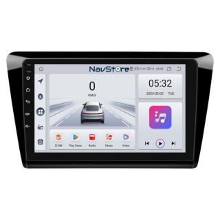 Navigatie Dedicata Skoda Rapid (2011 - 2019) 9 Inch, 4Gb Ram, 64Gb stocare, Bluetooth, WiFi, Waze, Carplay