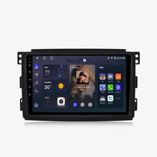 Navigatie Dedicata Smart For Two (2005-2010) For Four (2005-2010), 9 Inch, 4Gb Ram, 64Gb stocare, Carplay
