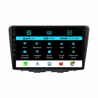 Navigatie Dedicata Suzuki Balneo (2015 - 2025), 9Inch, 2Gb Ram, 64Gb Stocare, Carplay