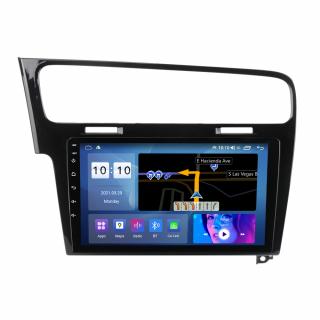 Navigatie Dedicata Volkswagen Golf 7 (2013-2020), Android, 10Inch, 2Gb Ram, 32Gb Stocare, Bluetooth, WiFi, Waze, Negru