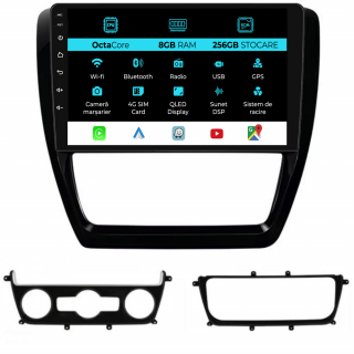 Navigatie Dedicata Volkswagen Jetta (2011 - 2018), 10Inch, 8Gb Ram, 256Gb Stocare, Carplay