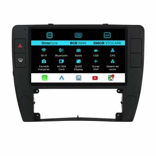 Navigatie Dedicata Volkswagen Passat B5 (2000-2005), 9Inch, 8Gb Ram, 256Gb Stocare, Carplay