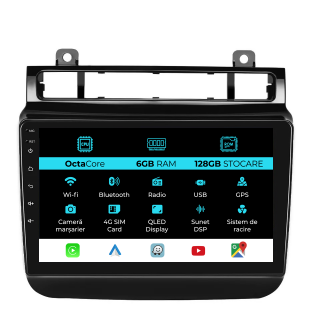 Navigatie Dedicata Volkswagen Touareg (2010-2018), 9Inch, 6Gb Ram, 128Gb Stocare, Carplay