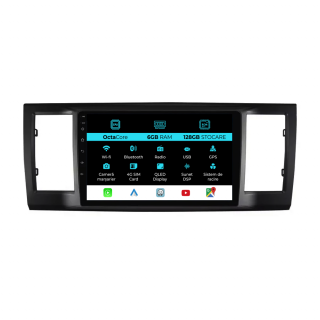 Navigatie Dedicata Volkswagen Transporter T6 (2016 - 2020), 9Inch, 6Gb Ram, 128Gb Stocare, Carplay