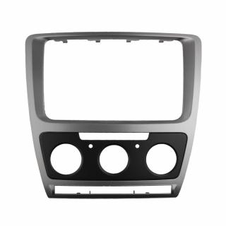 Rama adaptoare 2DIN Skoda Octavia 2 Facelift (clima manuala)