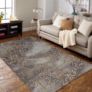 Covor Modern Living , Dormitor  Dreptunghiular Marmara D636R Bej Gold