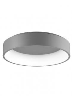 6167208 Plafoniera Nova Luce RANDO LED 42W 2691lm 3000K Aluminium  Acrylic Gray Nedimabil IP20