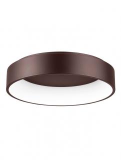 6167210 Plafoniera Nova Luce RANDO LED 42W 2520lm 3000K IP20 Aluminiu  Acril Coffe Brown NOVALUCE