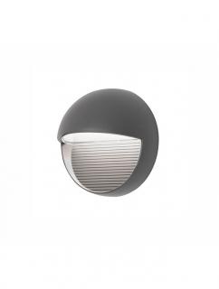710446  Nova Luce KRYPTON LED 6W 480lm 3000K IP54 Aluminium  Glass Dark Gray Beam 31 degrees