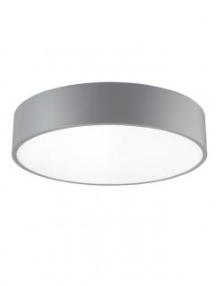 7165202 Plafoniera Nova Luce RODA LED 30W 1800lm 3000K Aluminium  Acrylic Gray Nedimabil IP20