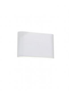 740403 Aplica Nova Luce SOHO LED 2x5W 800lm 3000K IP54 Aluminium Glass Diffuser Sandy White Beam 2x60 degrees