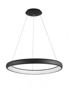 8105604 D Lustra Nova Luce ALBI LED 80W 4000lm 3000K Aluminium  Acrylic Sandy Black Dimabil Triac IP20