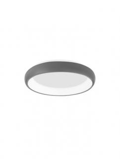 8105615 Plafoniera Nova Luce ALBI LED 32W 1952lm 3000K Aluminium  Acrylic Sandy Gray Dimabil Triac IP20