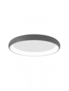 8105617 Plafoniera Nova Luce ALBI LED 50W 2876lm 3000K Aluminium  Acrylic Sandy Gray Dimabil Triac IP20