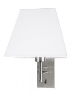 8126162 Aplica Nova Luce LOGAN E27 1x12W   Aluminium  Shade Chrome  IP20