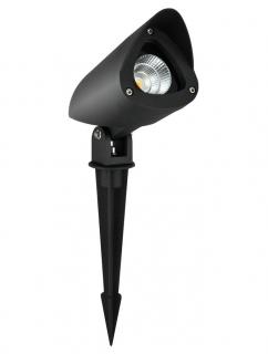 9010001  Nova Luce INSIDE LED 3W 180lm 3000K IP65 Aluminium  Glass Sandy Black Beam 24 degrees