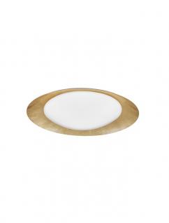 9053821 Plafoniera Nova Luce ZANO LED 28W 1400lm 3000K Metal  Acrylic  Gold Dimabil Triac IP20