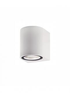 910021 Aplica Nova Luce NERO GU10 1x35W lm  IP54 Aluminium Glass Diffuser White Light Down