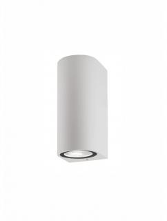 910022 Aplica Nova Luce NERO GU10 2X35W lm  IP54 Aluminium Glass Diffuser White Light UpDown