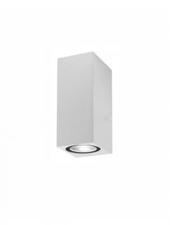 910042 Aplica Nova Luce NERO GU10 2X35W lm  IP54 Aluminium Glass Diffuser White Light UpDown