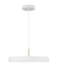 910621 Pendul Nova Luce VETRO LED 41W 2693lm 3000K IP20 Aluminiu Acril Matt White