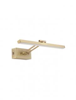 9117301 Aplica Nova Luce MARNELL LED 12W 801lm 3000K Metal  Acrylic  Antique Brass Nedimabil IP20