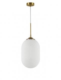 9119112 Pendul Nova Luce ATHENA E27 1x12W   Metal Brass  IP20