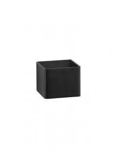 9136180 Aplica Nova Luce EPIC LED 6W 579lm 3000K Aluminium Black Nedimabil IP20
