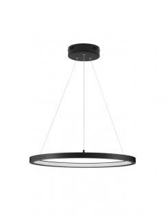 9172861 Lustra Nova Luce EMPATIA LED 35W 932lm 3000K Aluminium  Acrylic Sandy Black Dimabil Triac IP20