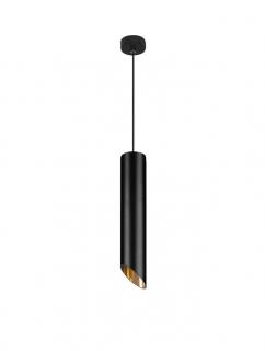 9184376 Pendul Nova Luce PERO GU10 1X10W lm  IP20 Aluminiu Sandy Black
