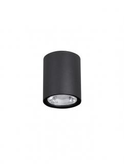 9200611 Spot Aplicat Nova Luce CECI LED 6W 520lm 3000K IP65 Aluminium Glass Diffuser Sandy Black Beam 76 degrees