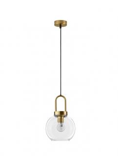 9241170 Pendul Nova Luce IRVINE E27 1x12W   Metal Brass Gold  IP20