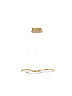 9248116 Lustra Nova Luce MAGNUS LED 28W 1900lm 3000K Aluminium  Acrylic Brass Gold Dimabil Triac IP20