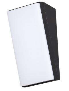 9270015 Aplica Nova Luce KEEN LED 12W 1080lm 3000K IP66 Aluminium  Acrylic Diffuser Sandy Black Beam 108 degrees